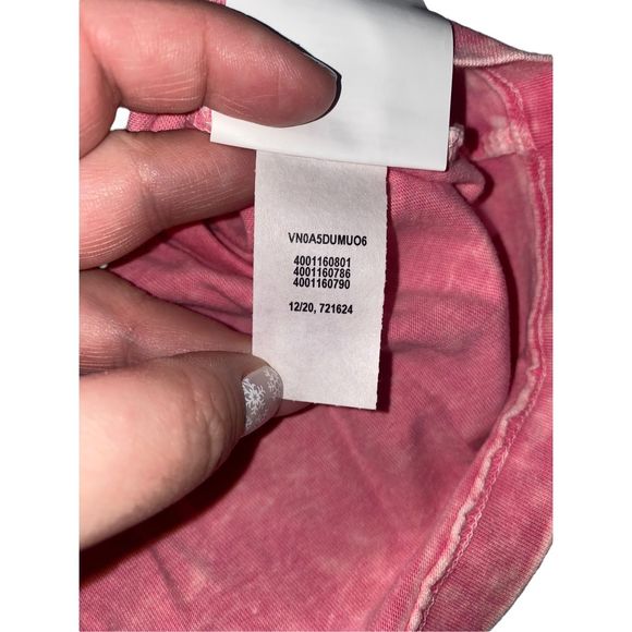 New Vans Junior V Wash Front Tie Tee M - Picture 10 of 13